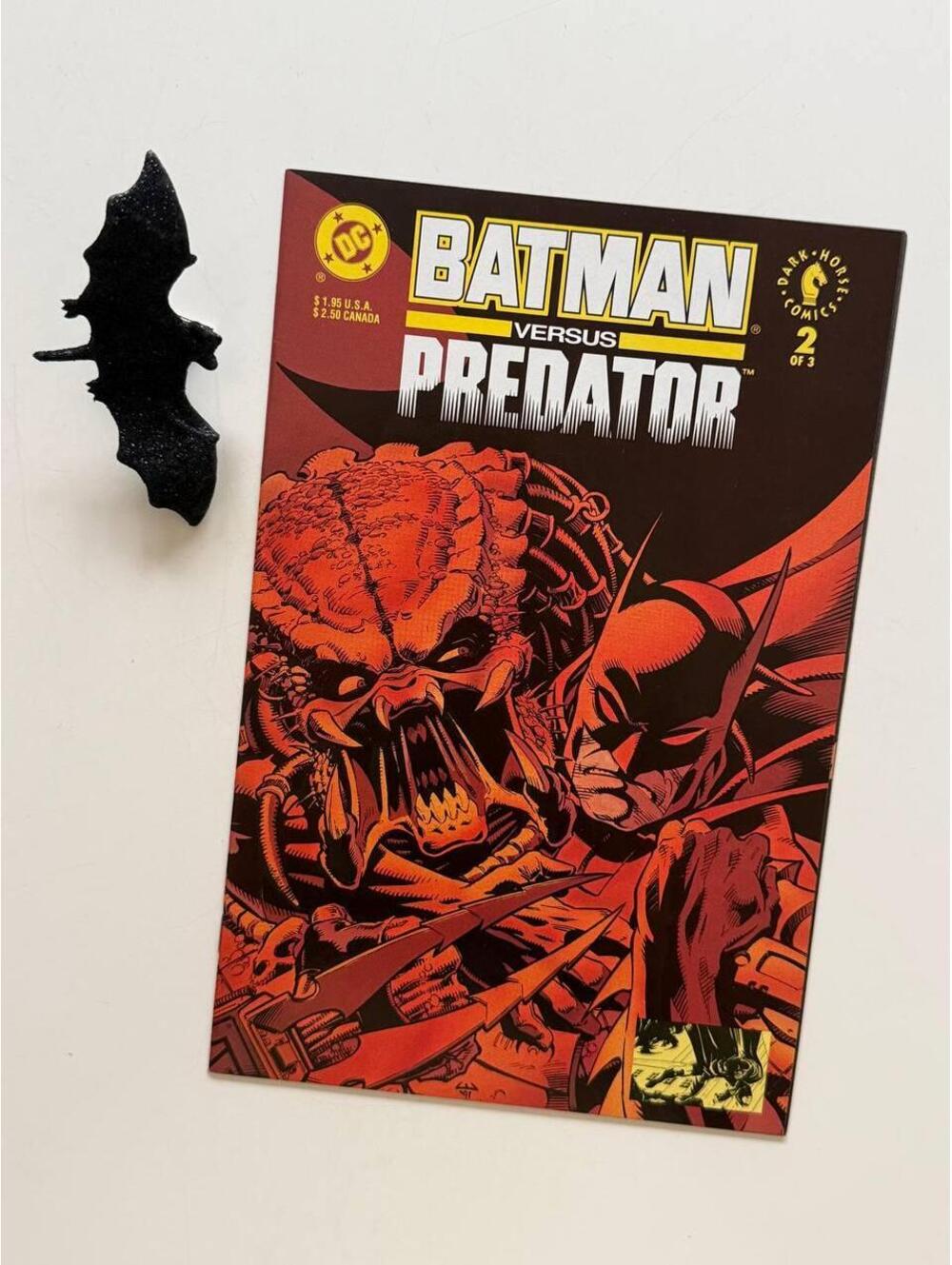 Batman vs. Predator #2 (1992) Cult Crossover Comic Book | DC Dark Horse